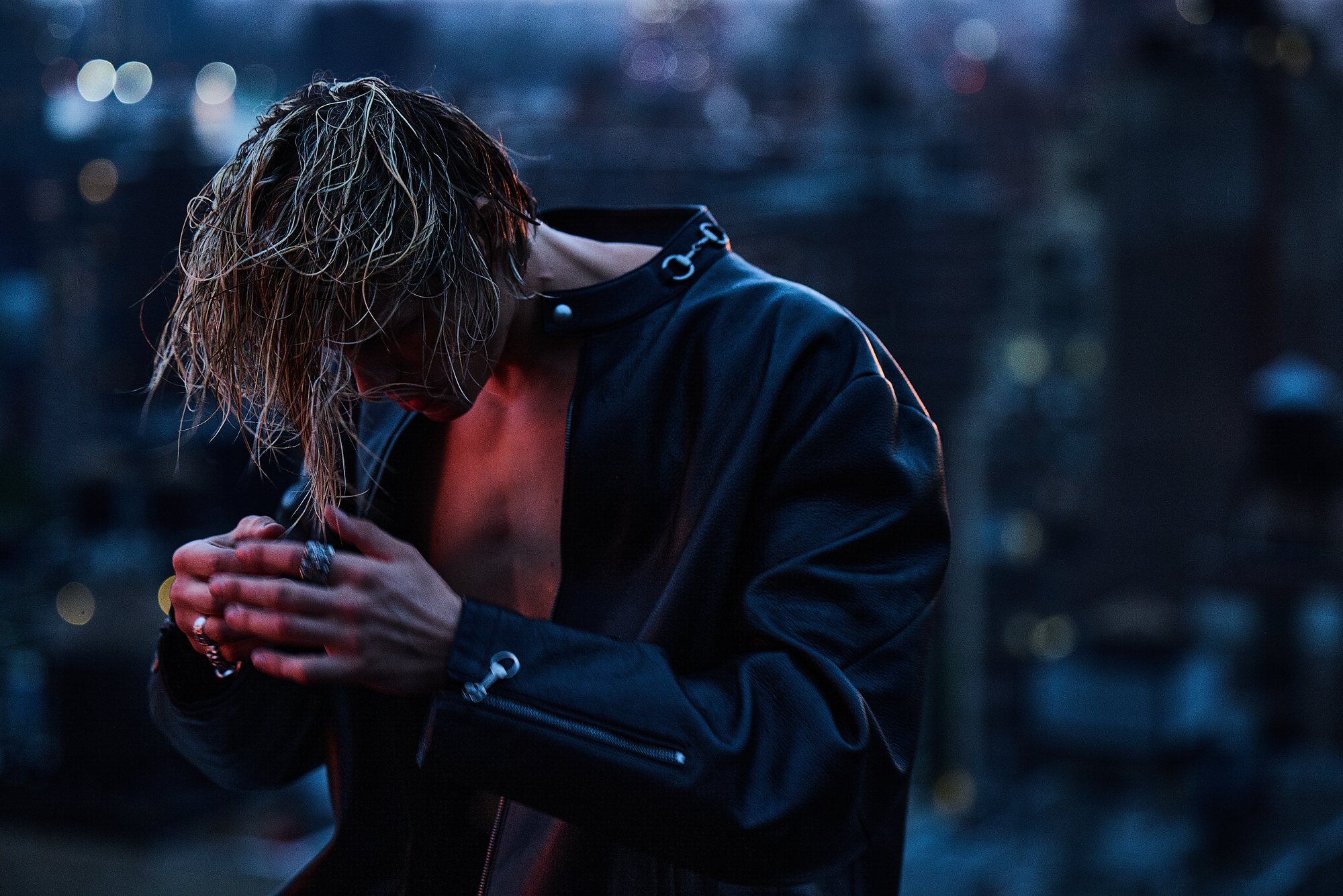 REIGN, downtown · night